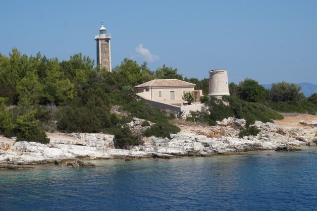 Lighthouse Fiskardo Kefallinias